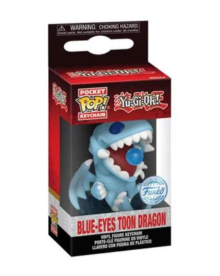 Privezak Pocket POP! Yu-Gi-Oh! POP! - Blue-Eyes Toon Dragon 