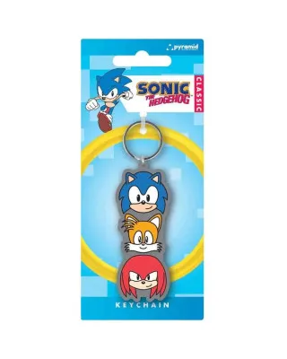 Privezak Sonic the Hedgehog - Trio Stack 