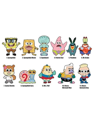 Privezak SpongeBob Squarepants Classics Series 3 - Bag Clips 