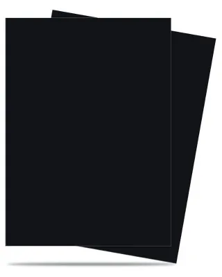Ultra Pro Matte Desk Protector Sleeves 50 Standard Black 