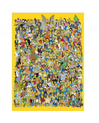 Puzzle Simpsons Jigsaw - Cast of Thousands 