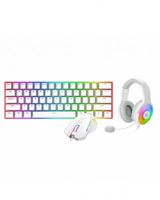 Tastatura Redragon Combo 3 in 1 - S129W - White 