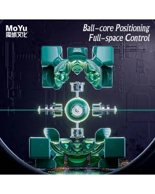 Rubikova kocka - MoYu Weilong WRM V9 3X3 Ball Core UV 