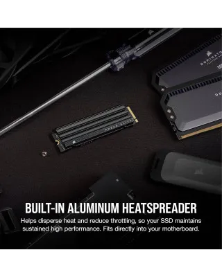 SSD Corsair MP600 Elite TB PCIe Gen4 x4 NVMe 1.4 M.2 - Black 