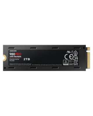 SSD Samsung - 2TB M.2 NVMe MZ-V8P2T0CW 980 Pro Series Heatsink 
