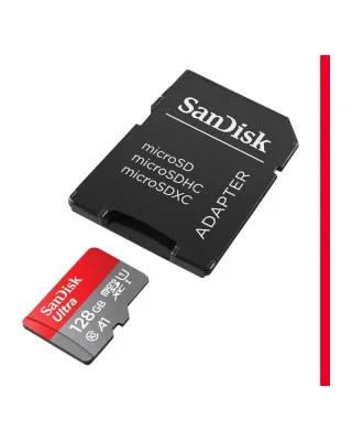 SanDisk Memory Card Micro SDXC  Ultra 128GB 140MB/s A1 Class 