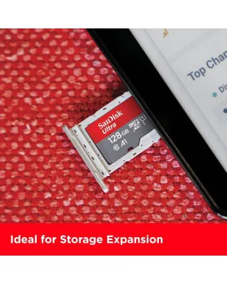 SanDisk Memory Card Micro SDXC  Ultra 128GB 140MB/s A1 Class 
