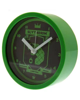 Sat Harry Potter - Brutalist Slytherin - Desk Clock 