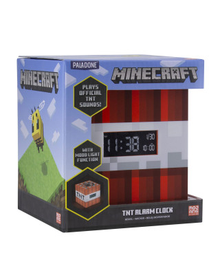 Sat Paladone Minecraft - TNT - Alarm Clock 