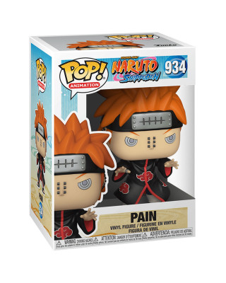 Set Bobble Figure Anime - Naruto Shippuden POP! & Tee - Pain - M 