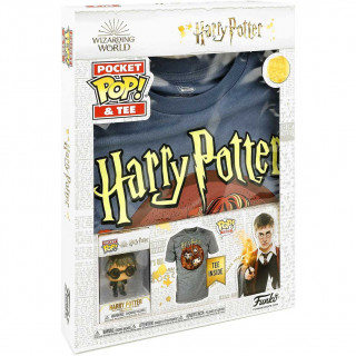 Set Pocket POP! & Tee - Spiderman Blacklight - Child M 