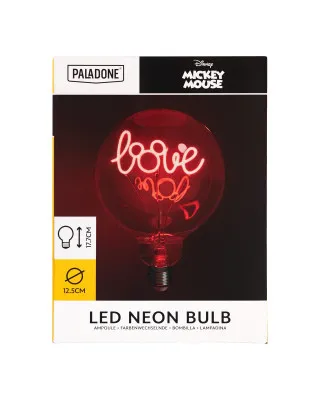 Sijalica Paladone Disney - Mickey Love LED Neon E27 
