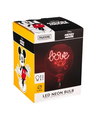 Sijalica Paladone Disney - Mickey Love LED Neon E27 