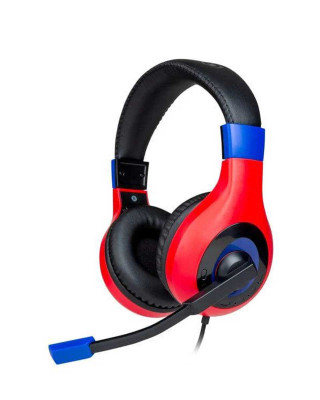 Slušalice BigBen Wired Stereo Headset - Red & Blue 