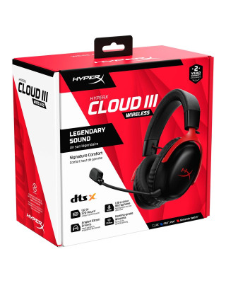 Slušalice HyperX Cloud 3 Wireless - Red 