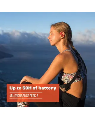 Slušalice JBL ENDURANCE PEAK 3 TWS - Bele Bežične bubice 