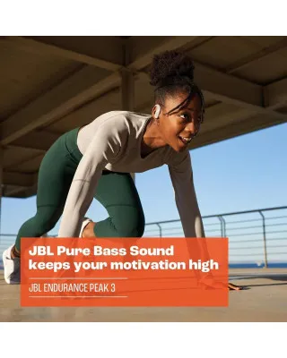 Slušalice JBL ENDURANCE PEAK 3 TWS - Bele Bežične bubice 