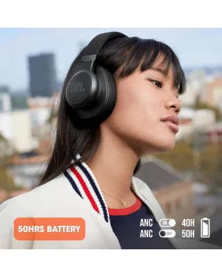 Slušalice JBL LIVE 660 NC - Crne Bluetooth 