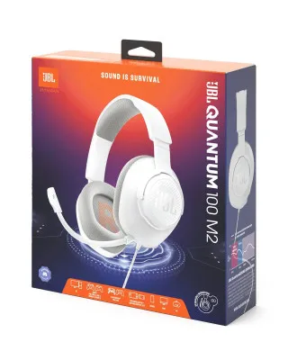 Slušalice JBL Quantum 100 - White 