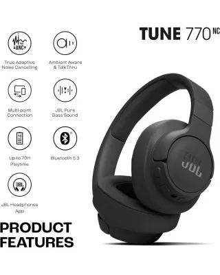 Slušalice JBL T770 NC - Bele Bluetooth 