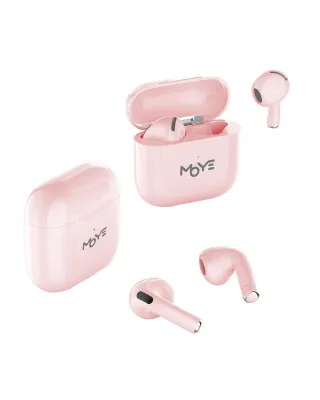 Slušalice Moye Aurras 3 Lite - Pink Bežične bubice 