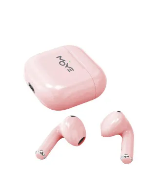 Slušalice Moye Aurras 3 Lite - Pink Bežične bubice 