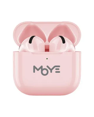 Slušalice Moye Aurras 3 Lite - Pink Bežične bubice 