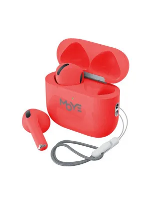 Slušalice Moye Aurras 3 Lite - Red Bežične bubice 