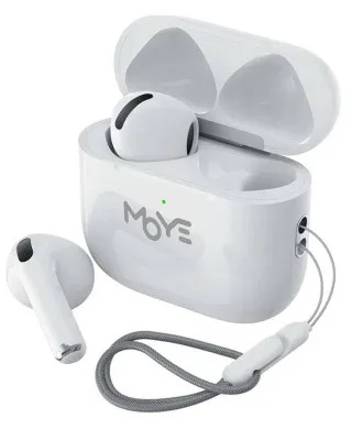 Slušalice Moye Aurras 3 Lite - White Bežične bubice 