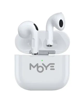 Slušalice Moye Aurras 3 Lite - White Bežične bubice 