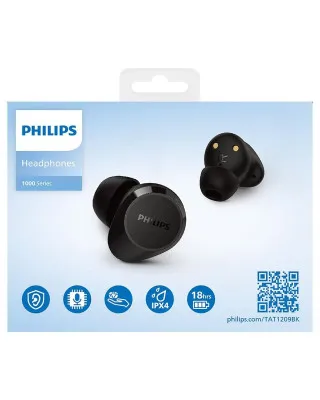 Slušalice Philips TAT1209BK/00 - Black Bežične bubice 