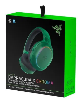 Slušalice Razer Barracuda X Chroma Wireless - Phantom Green Edition 