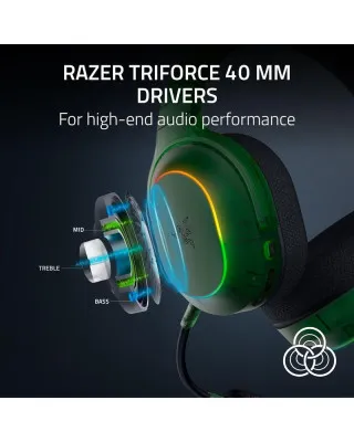 Slušalice Razer Barracuda X Chroma Wireless - Phantom Green Edition 