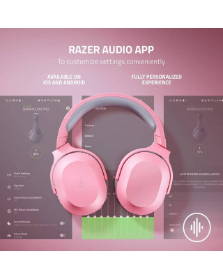 Slušalice Razer Barracuda X (2022) - Wireless Multi Platform Gaming and Mobile Headset - Quartz Edition 