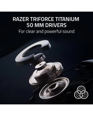Slušalice Razer Blackshark V2 HyperSpeed Wireless - White 