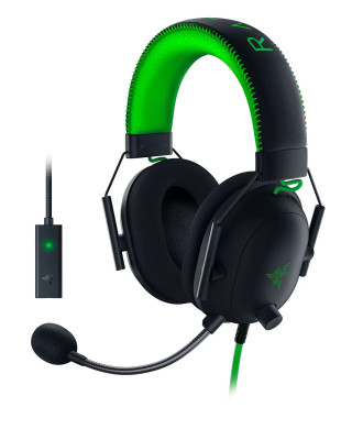 Slušalice Razer Blackshark V2 + USB Sound Card (Green) 