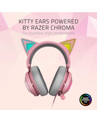Slušalice Razer Kraken Kitty Edition - Quartz 