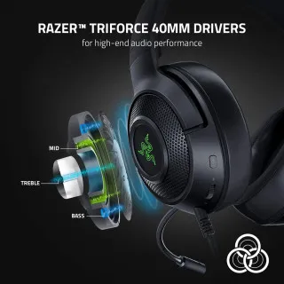 Slušalice Razer Kraken V3 X - Black 