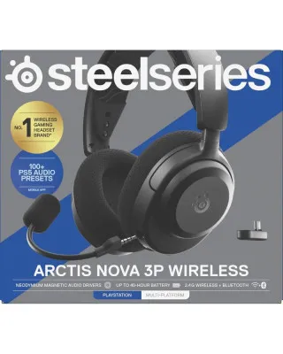 Slušalice Steelseries Arctis Nova 3P Wireless  - Black 