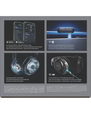 Slušalice Steelseries Arctis Nova 3P Wireless  - Black 