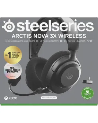Slušalice Steelseries Arctis Nova 3X Wireless  - Black 