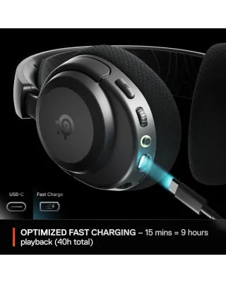 Slušalice Steelseries Arctis Nova 3X Wireless  - Black 