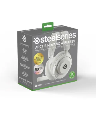 Slušalice Steelseries Arctis Nova 5X Wireless - White 