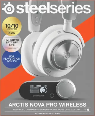 Slušalice Steelseries Arctis Nova Pro Wireless - White 