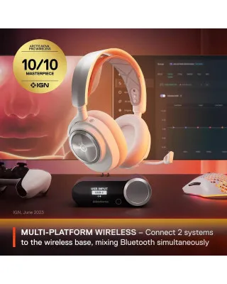 Slušalice Steelseries Arctis Nova Pro Wireless - White 