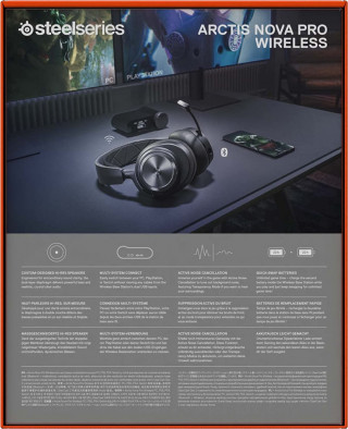 Slušalice Steelseries Arctis Nova Pro Wireless 