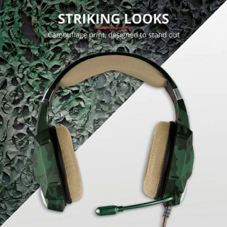 Slušalice Trust GXT 322C Carus - Jungle Camo Camo Green 