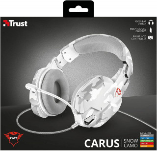Slušalice Trust GXT 322W Carus - Snow Camo 