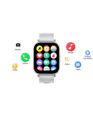 Smart Watch Redmi Watch 5 Active Matte Silver sat (BHR8790GL) 