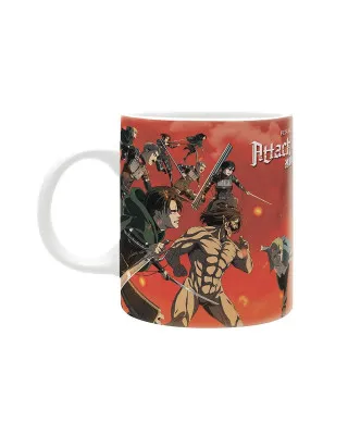 Šolja AbyStyle - Attack On Titan - Battle scene season 4 